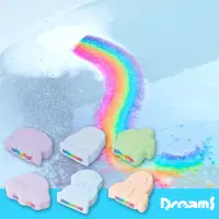 在飛比找momo購物網優惠-【Dreams】彩虹瀑布沐浴鹽泡澡球(彩虹泡澡球2入組)
