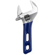 Wide Opening Stubby Adjustable Wrench Spanner with Short Handle 4 inch Chrome...