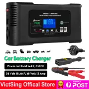 36/48V 5-18A Automatic Lithium Battery Charger For Lifepo4 Lead-Acid AGM/Gel/SLA