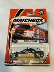 Matchbox 2000, Sand Speeder Sand Blasters, #35 1:64 Die Cast F2