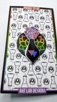 UNIQUE ,proud to be ,artistic designs Pride PIN see pictures
