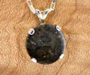 Lunar Meteorite Jewelry I Lúa Chea Pendant - TOP METEORITE Jewelry