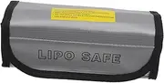 Mipcase Storage Bag Fireproof Battery Pouch for Safe Battery Storage Lightweight Foil Design High Temperature Resistant for Hobbyists Professionals Spacious