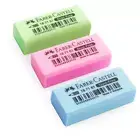 Faber-Castell Dust-Free Erasers - 4 x 1.1 x 1.8cm - Neon Colours - Pack of 3