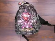 ED Hardy Backpack Camo Love Kills Slowly Christian Audigier Logo " Never Used"