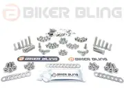 Kawasaki Ninja 500R EX500 GPZ500S 1994-2009 stainless steel fairing bolts