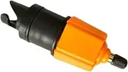 DECOMELODY Air Nozzle Conversion Connector Boat Kayak Air Pump Inflator Pump Compressor Air Compressor Pump Tire Inflator Orange Random Color