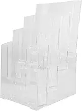 DIYEAH Multi Layer Document Holder Stand Sturdy Magazine Organizer for Desk Display Rack for Office Home Use Efficiently Store Papers Brochures and Files