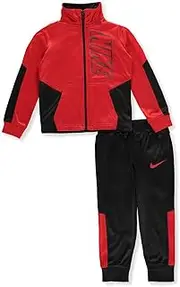 [Nike] Little Baby Boys' Tricot Track Suit 2-Piece Outfit Set, Game Royal, Multi - 4