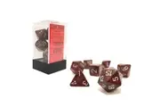 Silver Volcano Speckled Polyhedral 7-Die Set Chessex CHX25344