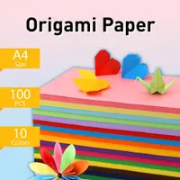 在飛比找蝦皮購物優惠-Origami Paper A4 size Printing