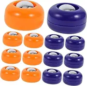 INOOMP 20 Pcs Outdoor Shuffleboard Curling Set Mini Bowling Pins Rollers for Family Gatherings Fun Material Comprehensive Accessories