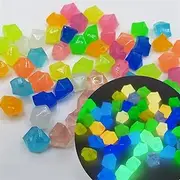 Fish Tank Glow Stones for Aquarium 1200 Pcs Glow in The Dark Garden Pebbles, Stones for Glow Rocks | Glow Pebbles Garden Rock Lawn Yard Walkways (Color : Mixed Color)