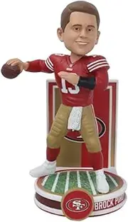 FOCO Brock Purdy (San Francisco 49ers) Banner Series NFL Bobblehead