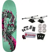 Powell Peralta Skateboard Complete Caballero Ban This Teal Old School Reissue