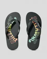 [Billabong] Billabong Boys' Tides Flip Flops Slippers in Fade Size 04 04 Fade