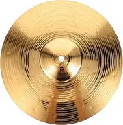 KAILIKETIY Cymbal Jazz Drum Crash Cymbal Lightweight Practice Drum Set Accessory Smooth Finish