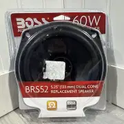 New IN BOX Unopened 60W Boss BRS52 BRS Series 5.25" Speaker Replacement BOSS