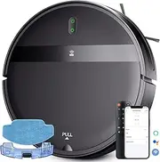 Kilgone Robot Vacuum and Mop Combo, WiFi/Alexa/App, Smart Robotic Vacuum Cleaner, Ultra-Slim & Quiet, Tangle-Free, Auto Recharge, Robot Vacuum Cleaner for Pet Hair/Carpet/Hard Floor