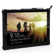 UAG Metropolis Microsoft Surface Pro 7+/7/6/5/4 Case-Black (UAG-SFPRO4-BLK-VP),DROP+ Military Standard,Raised Screen Surround,Ta