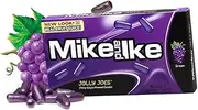 Mike and Ike Chewy Grape Candy Jolly Joes Theater Box 141g X 12 Pack