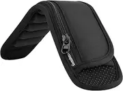 Universal Shoulder Strap Pad with Extra Thick Air Cushion, Breathable Backpack Pad with Pocket, Anti-Slip Car Seatbelt Shoulder Pad, Suitable for Computer bag,Camera,Duffel, Guitar, Backpacks