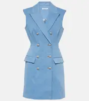 [Veronica Beard] Veronica Beard Jules denim minidress AU 8 blue
