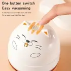 Mini Desktop Vacuum Cleaner Table Dust Sweeper Vacuum Battery Operated TDW