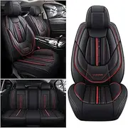 ELLIAT Universal Car Seat Cover for Land Rover DC100 Freelander 2 Discovery Vision Evoque, Easy to Install Accessory Black