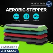 3-Level Aerobic Step Bench Home Gym Workout Fitness Exercise 2 / 4 Block Stepper