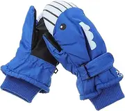 [FOYTOKI] 2Pcs Winter Gloves Snowboard Gloves Running Gloves Gloves Outdoor Warm Snowboarding Mittens Children Cartoon Winter Warm Keeping Gloves Children Gloves Multipurpose Gloves ski
