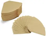 peaceleaf Cone Coffee Filters (Natural Unbleached, 300)