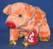 TY ZODIAC PIG BEANIE BABY - MINT with MINT TAG