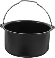 NOLITOY Air Fryer Oven Tray Non-Stick Baking Basket Oven Accessory Rack for Air Fryer Space-Saving Design Easy to Clean