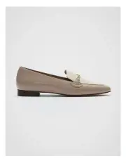 [Seed Heritage] Portia Two Tone Loafer in Cream