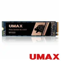 在飛比找Yahoo奇摩購物中心優惠-UMAX M1500 1TB M.2 PCIe SSD Ge