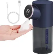 Dawnell Automatic Soap Dispenser 320 Ml Foam Soap Dispenser With Usb Rechargeable Contactless Soap Dispenser With Infrared Detector Sensor Suitable...
