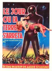 Day the Earth Stood Still ( French ) Movie Poster 17 X 12 Reproduction