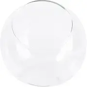 GLEAVI 1Pc Simple Micro Landscape Glass Bottle Decorative Container for Home Office Study High Glass Material Chic Design for Plant Display and Decor