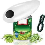 Electric Can Opener,Open Your Cans with A Simple Push of Button, Automatic Can Opener Smooth Edge,Can Opener Electric for Kitchen Arthritis and Seniors,Battery Operated Electric Can Opener for Kitchen