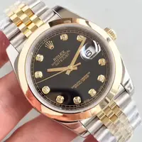 在飛比找蝦皮購物優惠-小李二手/Rolex日誌型自動機械手錶 香檳金279178 