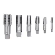 6Pcs Pipe Tap NPT 1in 3/4in 1/2in 3/8in 1/4in 1/8in Thread Tapping Tools New