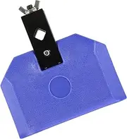 VINTORKY Plastic Drum Percussion Accessory Square Latin Percussion Cow Bell Drum Holder Easy Install Metal Plastic