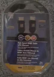 New MONSTER High Speed HDMI Cable with Ethernet - 3 Ft.