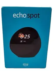 Amazon Echo Spot (2024 release), Bedside smart alarm clock + Alexa, NEW