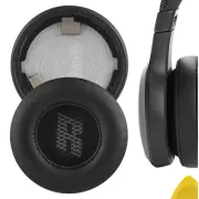 Geekria Protein Leather Ear Pads for JBL Live 460NC Headphones (Black)