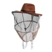 Beekeeper Protective Hat Anti Bee Fabric Nylon Net Yarn Hat Beekeeping Protector