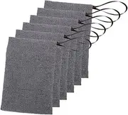 BIUDECO Bar Soap Pouch Set of Exfoliating Body Scrubber Mesh Bag for Homemade Soap