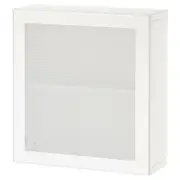 BESTÅ wall-mounted cabinet combination, white/Mörtviken white, 60x22x64 cm