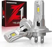 OUHAIMOTOR H7 Light Bulbs, H7 Fog Lights 20000LM 600% Brighter No Adapter Required 6500K Xenon White Super Bright 1:1 Mini Size, Pack of 2